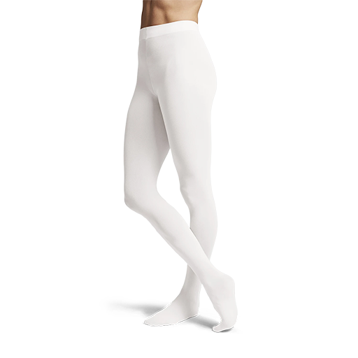 Ballettstrumpfhosen Weiß