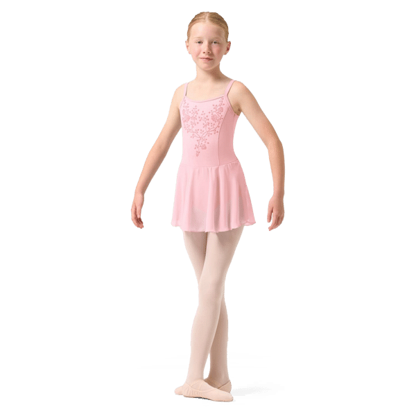 Bloch Alora Cl0507 Candy Pink Rosa Maedchen Ballettkleid Mit Traegern 01