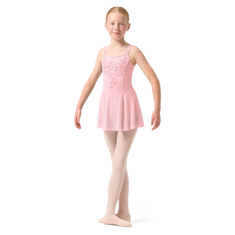 Bloch Alora Cl0507 Candy Pink Rosa Maedchen Ballettkleid Mit Traegern 01