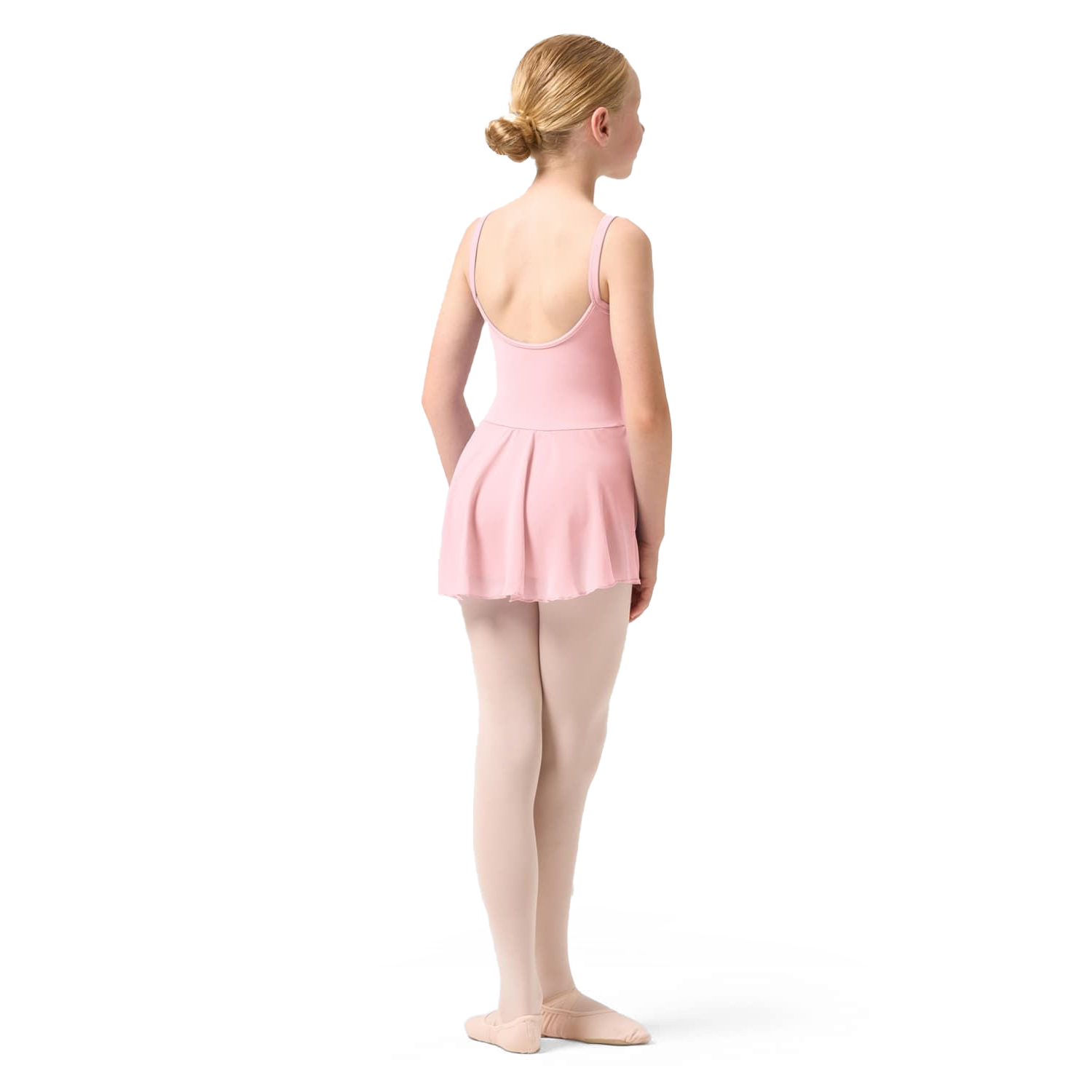 Bloch Alora Cl0507 Candy Pink Rosa Maedchen Ballettkleid Mit Traegern 02