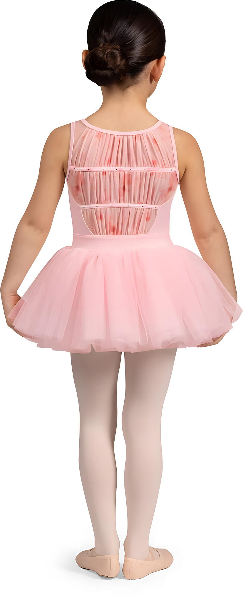 Bloch Evie Cl5235 Candy Pink Tank Top Tutu Fuer Maedchen Rosa 01