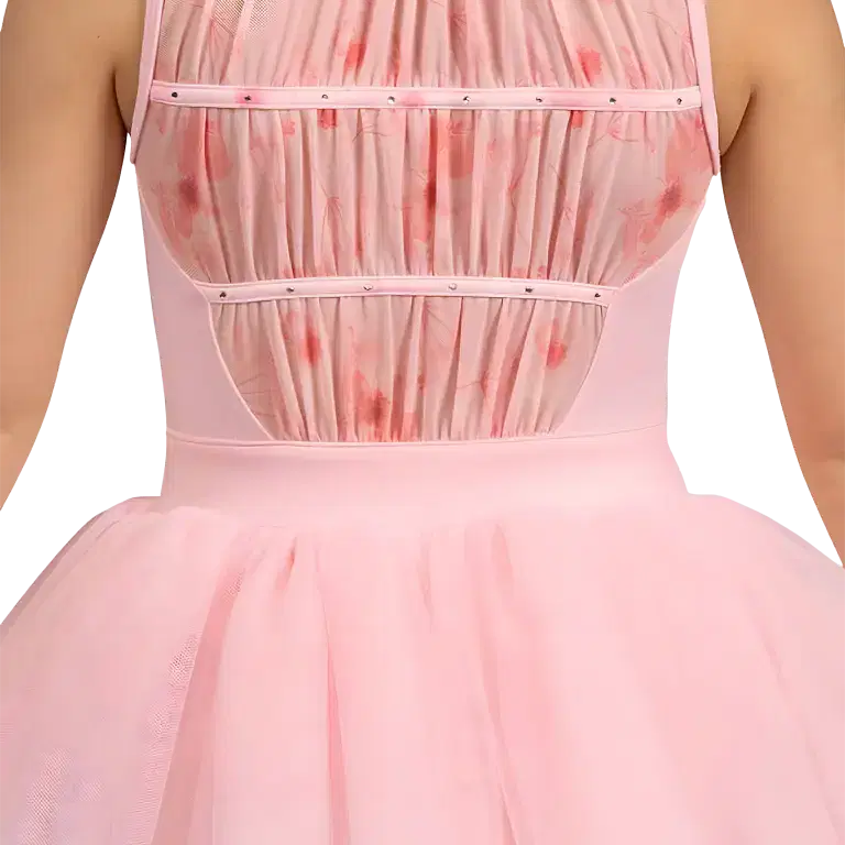 Bloch Evie Cl5235 Candy Pink Tank Top Tutu Fuer Maedchen Rosa 03 Copy
