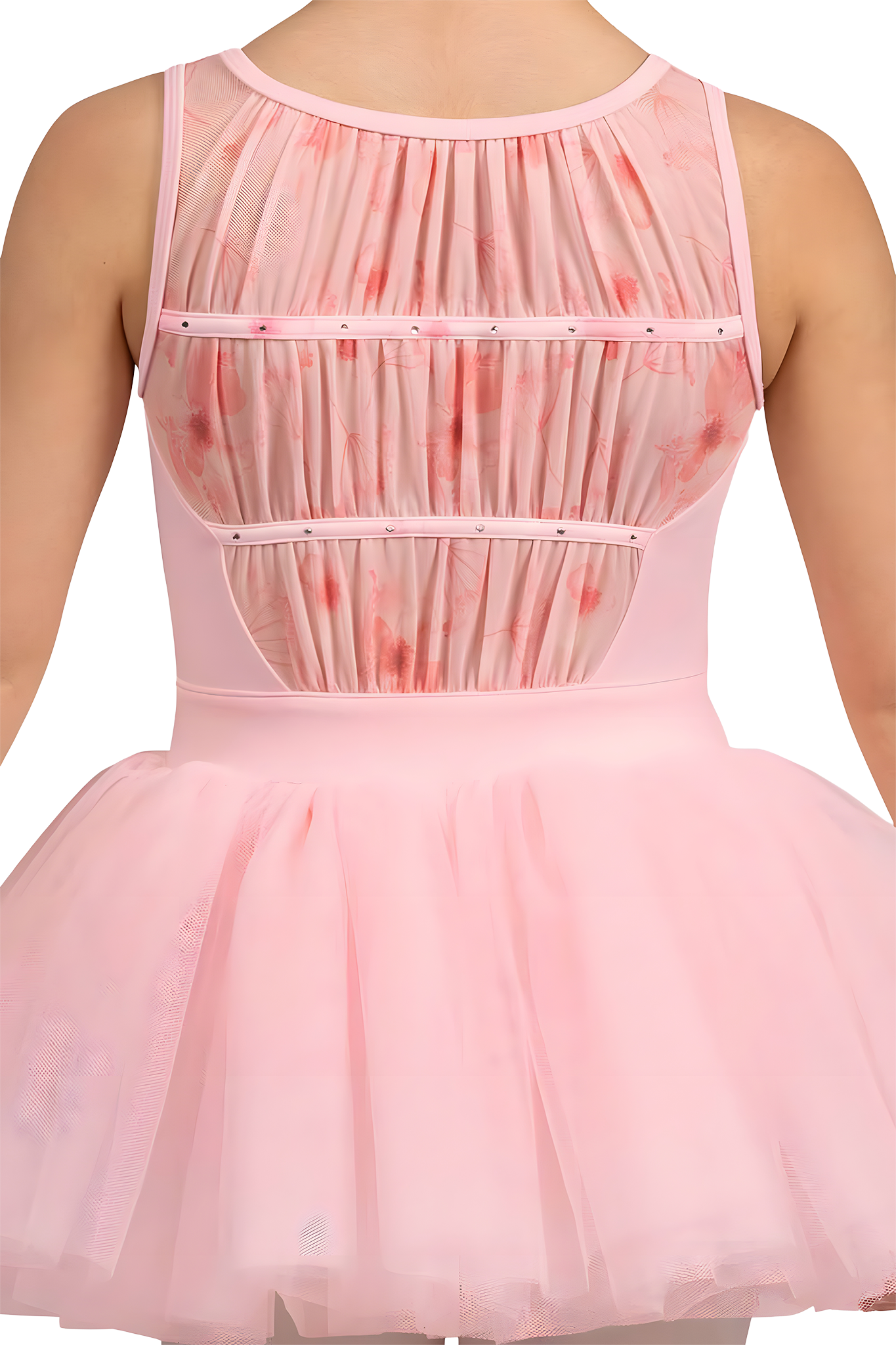 Bloch Evie Cl5235 Candy Pink Tank Top Tutu Fuer Maedchen Rosa 03