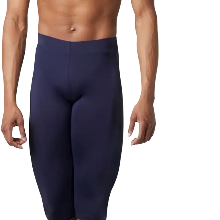 Bloch Knee Length Rehearsal Tight Mp003 Navy Knielange Herren Probestrumpfhose Marineblau 01