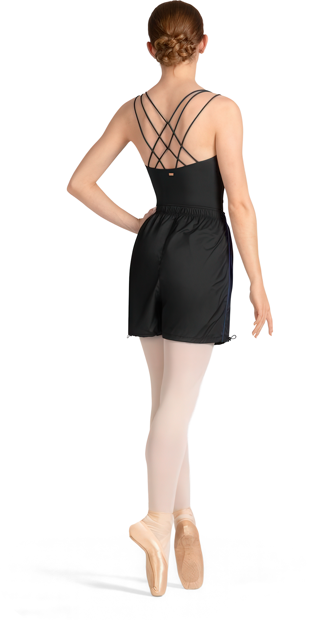 Bloch Piping Ripstop Short Celeste M90003l Black Kurze Schwarze Schwitzhose Verstellbarer Saum 111226 02