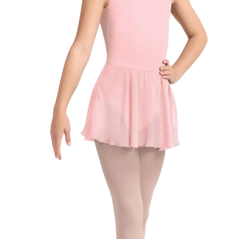 Bloch Poppy Cl4217 Candy Pink Rosa Ballettkleid Fuer Maedchen Stickerei Am Ruecken 01