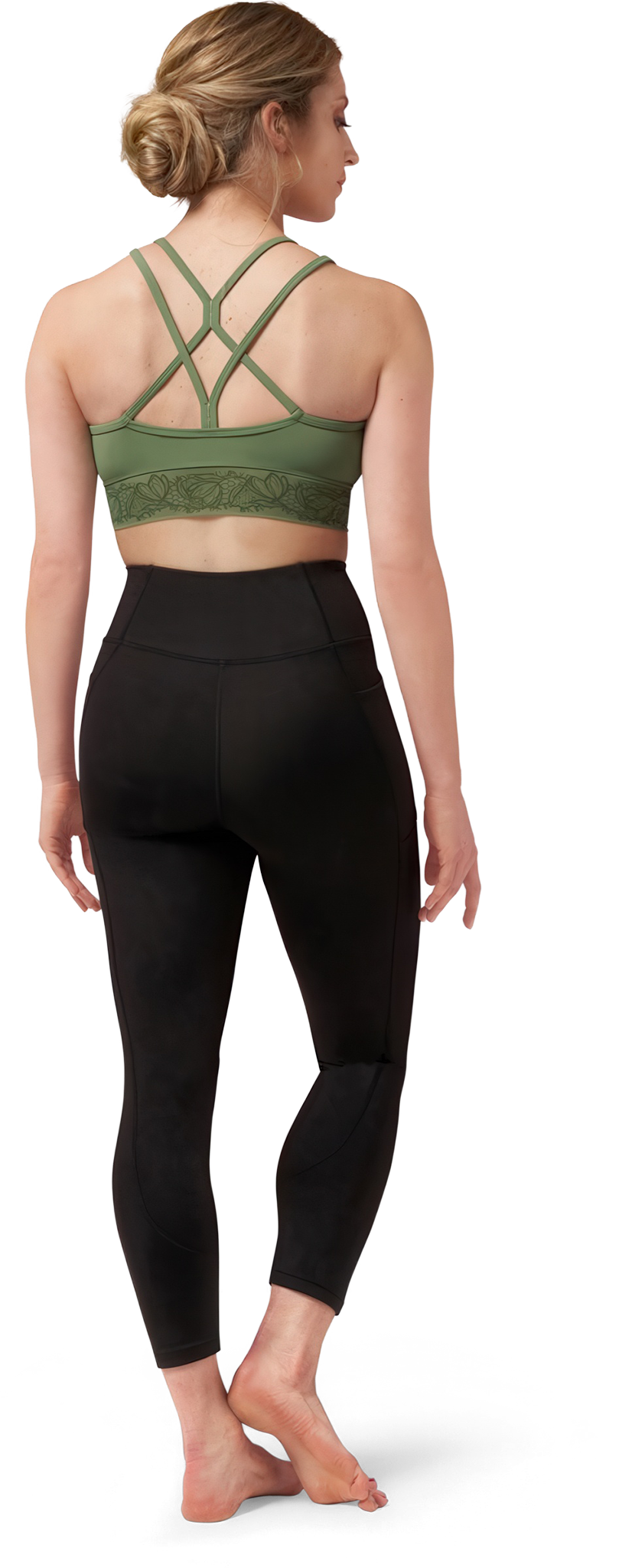 Bloch Tasha P0203 Black Bodyforming Leggings 7 8 Laenge Schwarz 02