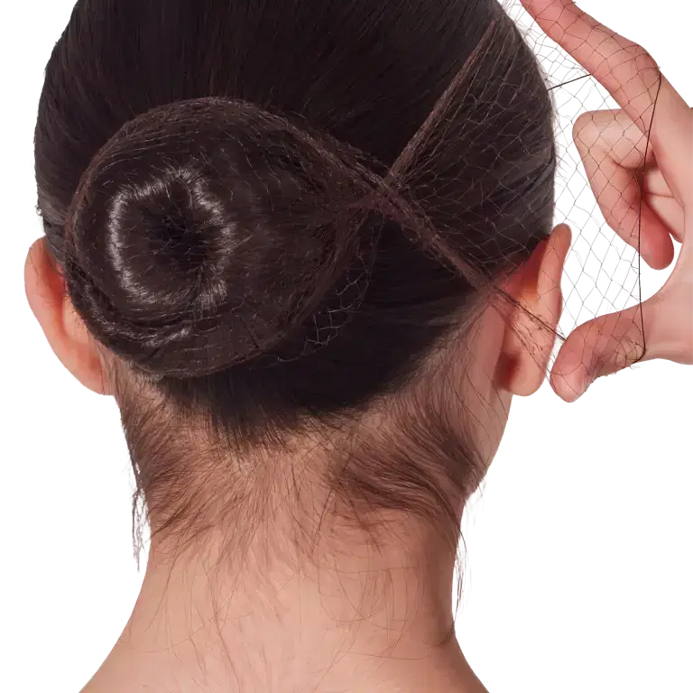 Bunheads Hair Nets Bh420 425 Dark Brown Haarnetz Ballett Dunkelbraunes Haar 01