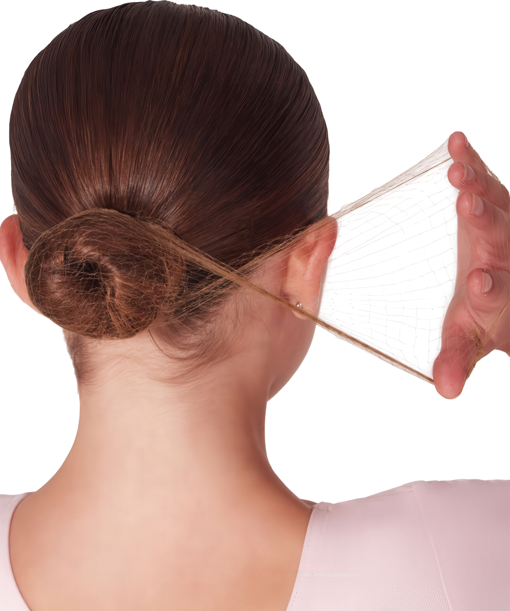 Bunheads Hair Nets Bh420 425 Light Brown Duttnetz Ballett Hellbraunes Haar 02