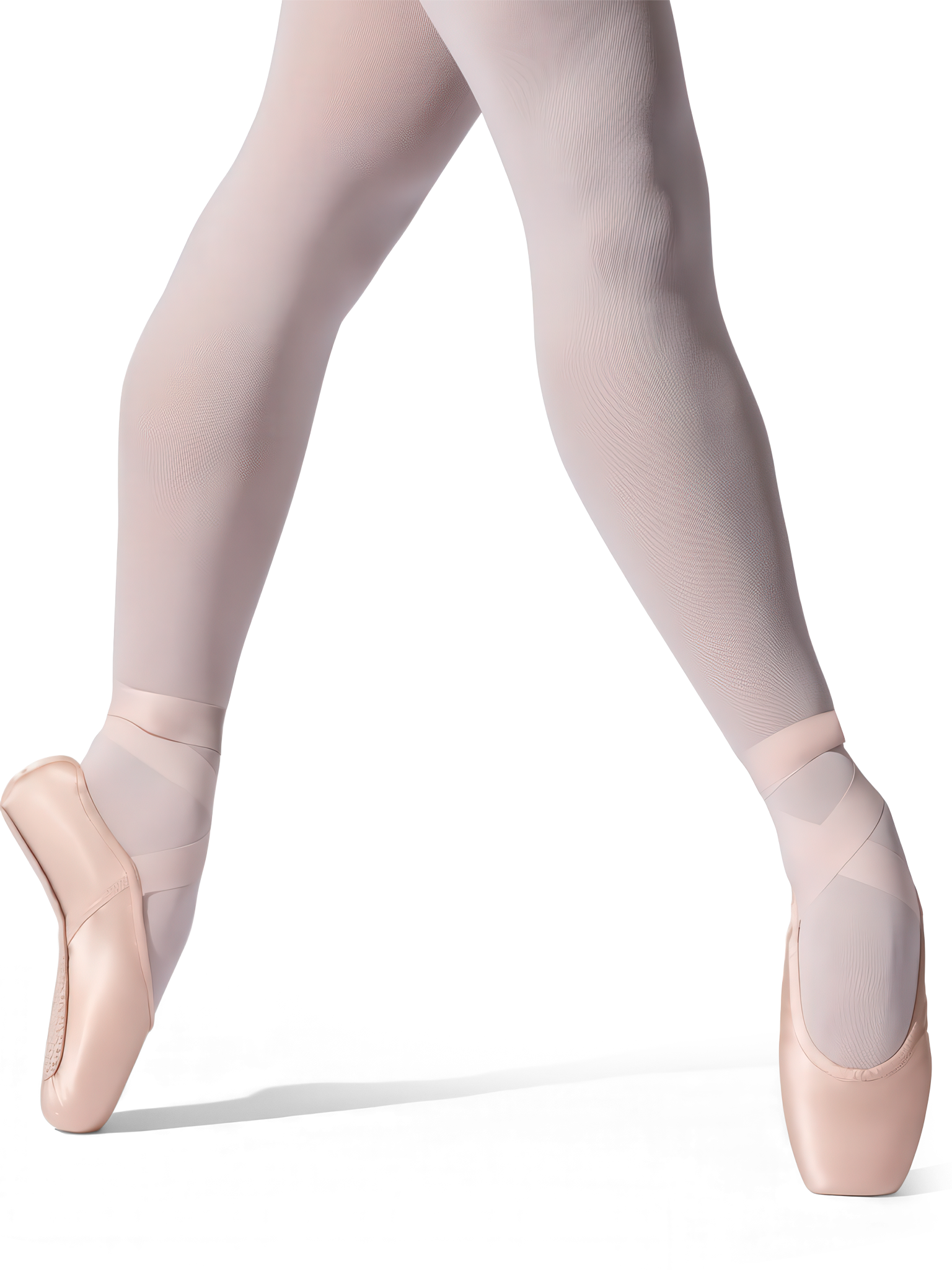 Capezio Ava 1143w Petal Pink Spitzenschuh Mit Breiter Plattform 95709 01