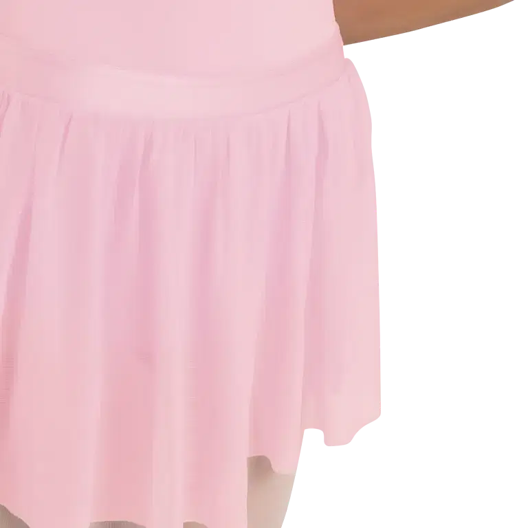 Capezio Cloud Nine Dreamy Dress 12164c Pink Tank Ballettkleid Fuer Maedchen Mit Rueckenraffung Rosa 03