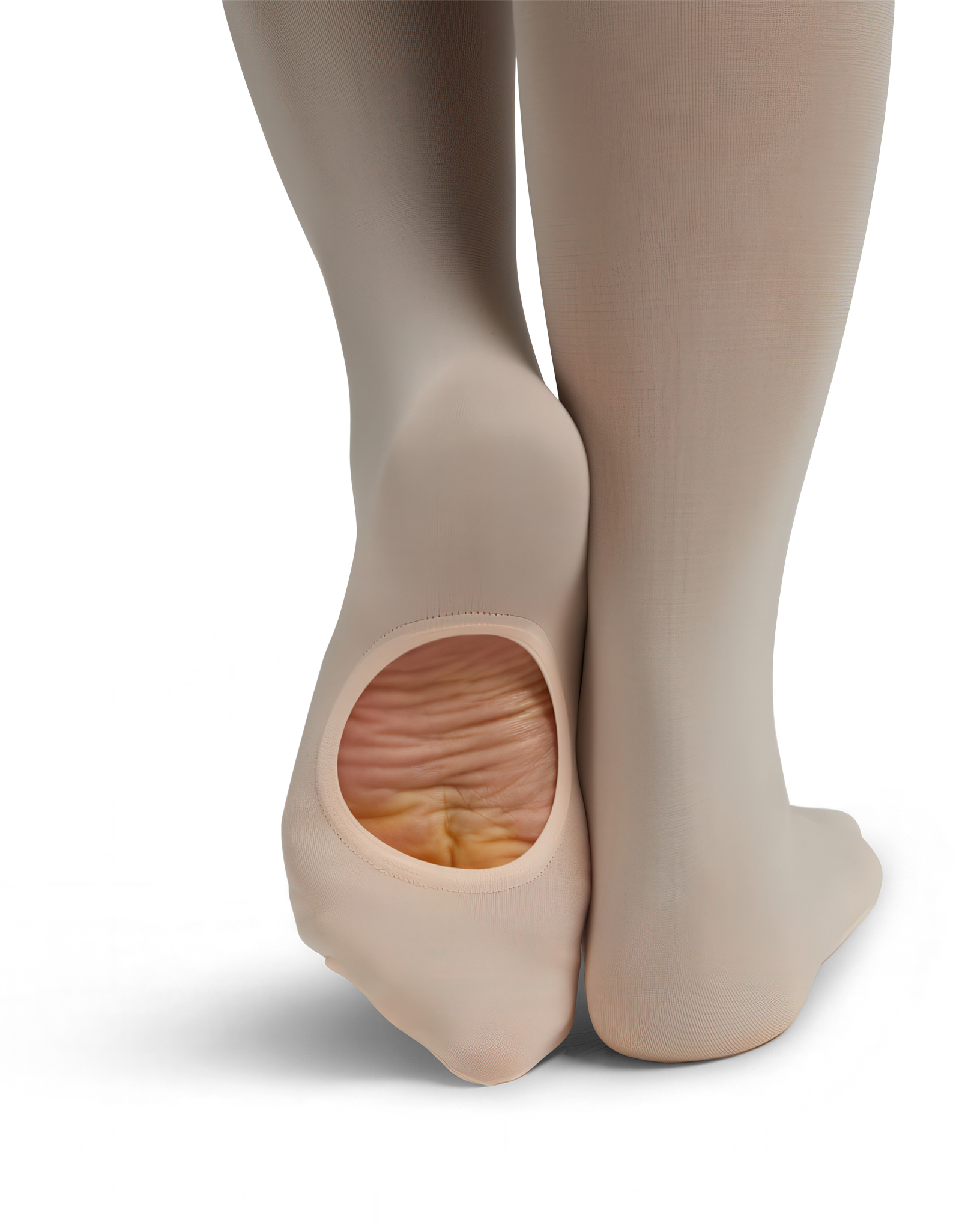 Capezio Essentials Convertible Tights V18831w Classic Ballet Pink Krempelbare Ballettstrumpfhose Rosa 105764 03