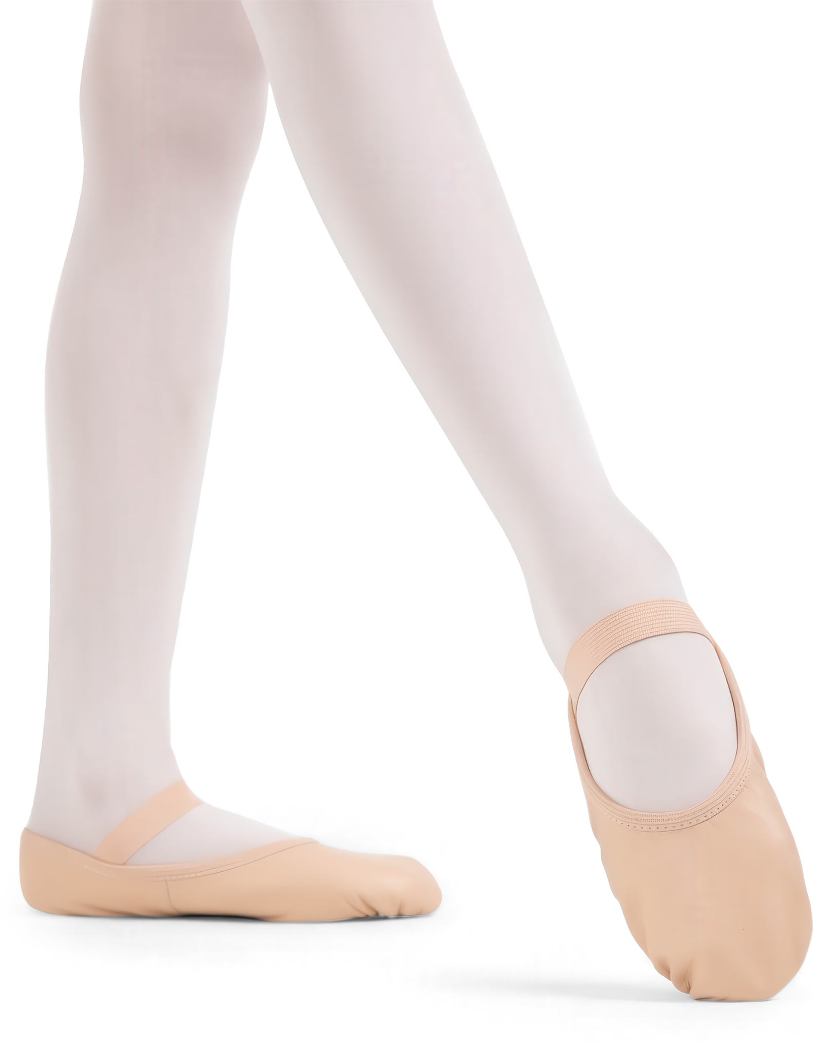 Capezio Luna V100c Ballet Pink Kinder Ballettschlaeppchen Mit Ganzer Sohle Leder 02