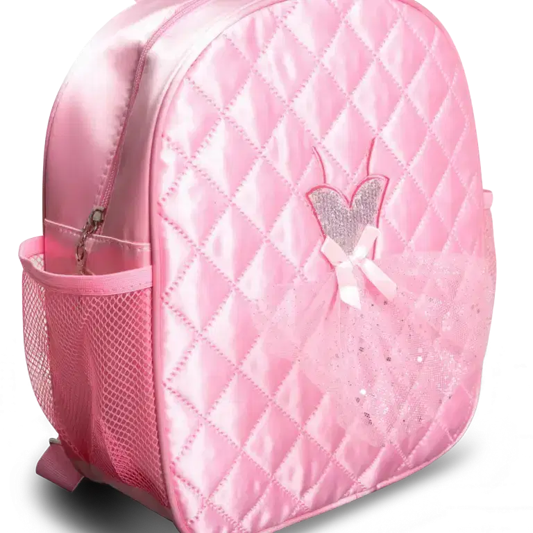 Capezio Tutu Sequin Backpack B282 Pink Kinder Ballettrucksack Mit Tutu Und Pailletten 01 Copy