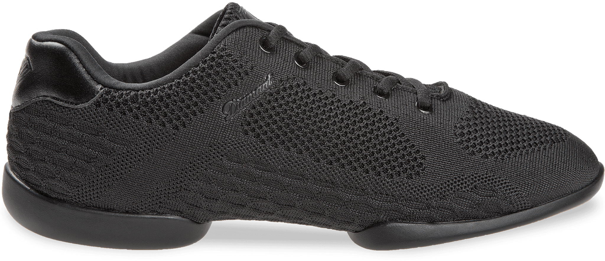 Diamant Tune 213 503 111 Black Mesh Unisex Splitsole Dance Sneaker Weite G Schwarz 113658 01