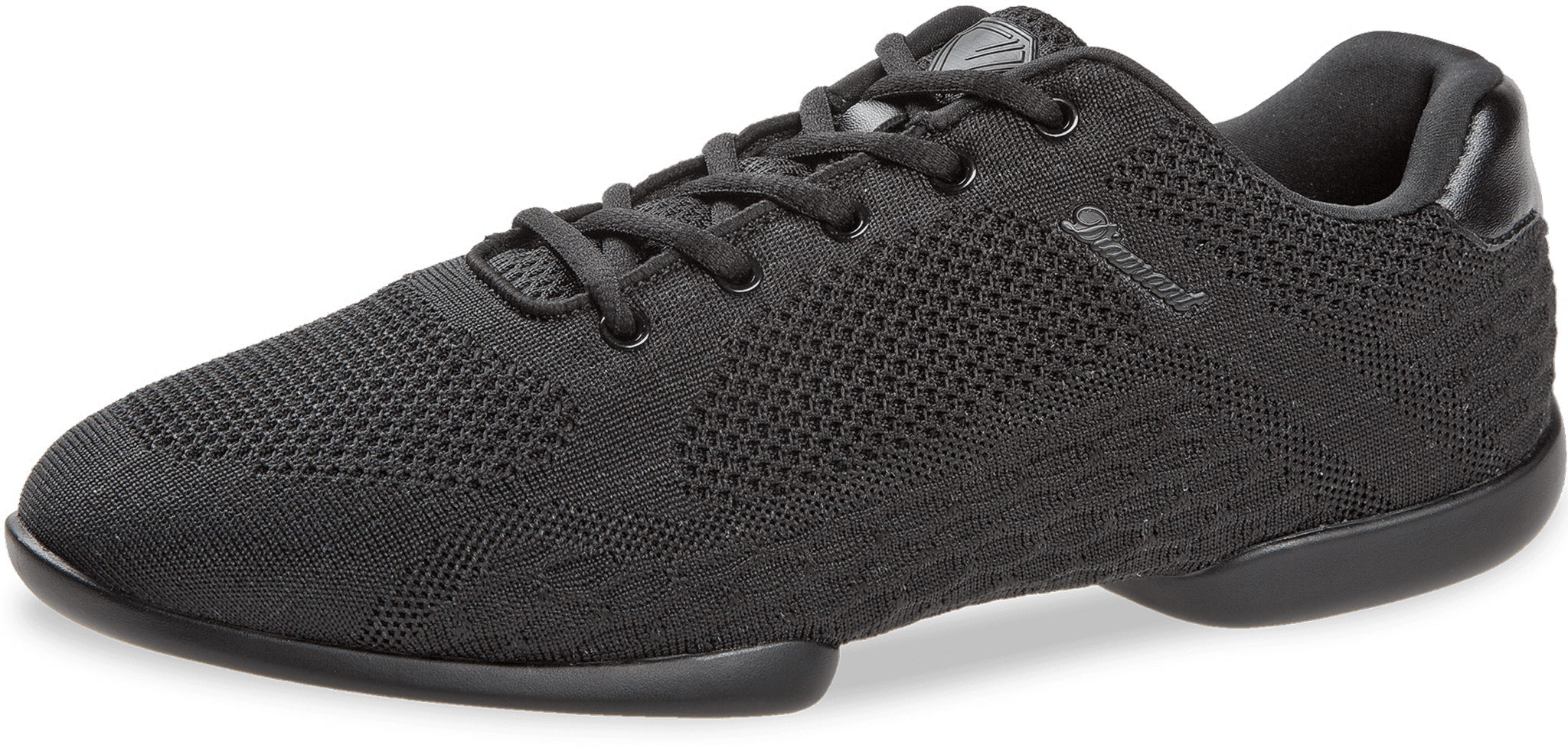 Diamant Tune 213 503 111 Black Mesh Unisex Splitsole Dance Sneaker Weite G Schwarz 113658 02