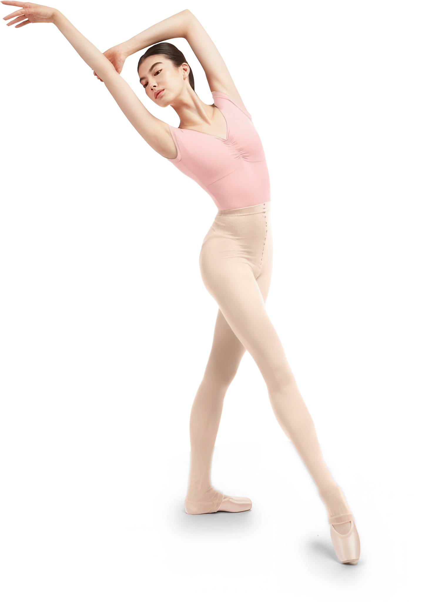 Gaynor Minden Sweater Tights At 104 Ecru Fusslose Ballettstrumpfhose Wollweiss 91393 01