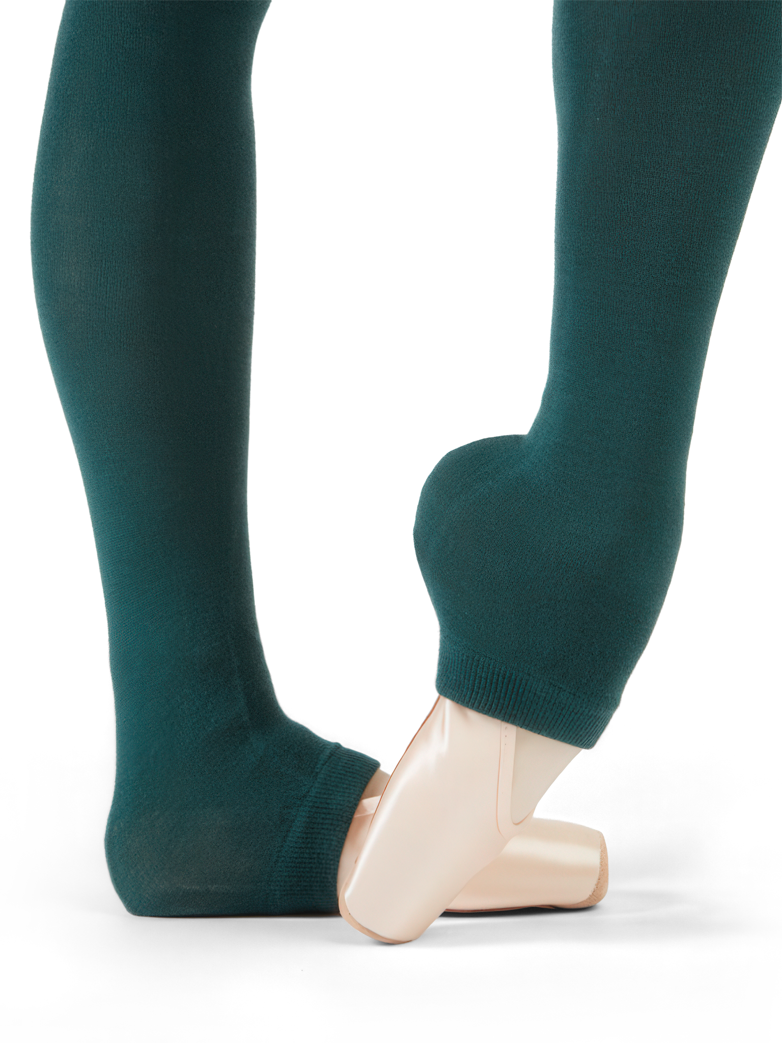 Gaynor Minden Sweater Tights At 104 Forest Warme Fusslose Ballettstrumpfhose Gruen 50682 02