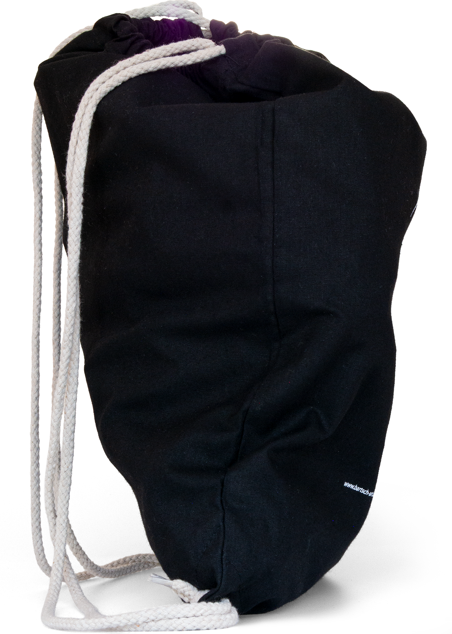 Heike Bartsch Tanz Rucksack Schwarz Canvas Mit Kordelzug Bedruckt 6542 01