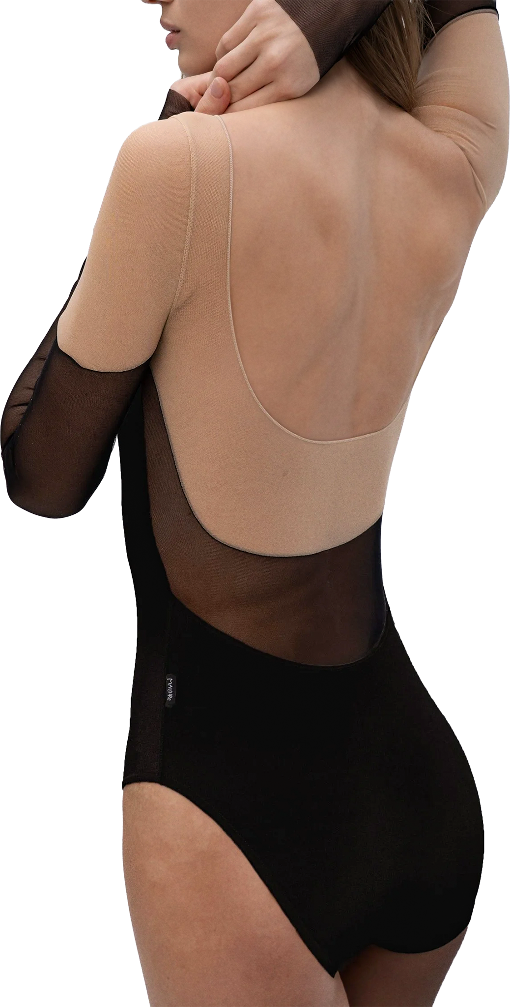 Maldire The Velvet Noctivaga Tanztrikot Aus Samt Mesh Aermel 36309 03