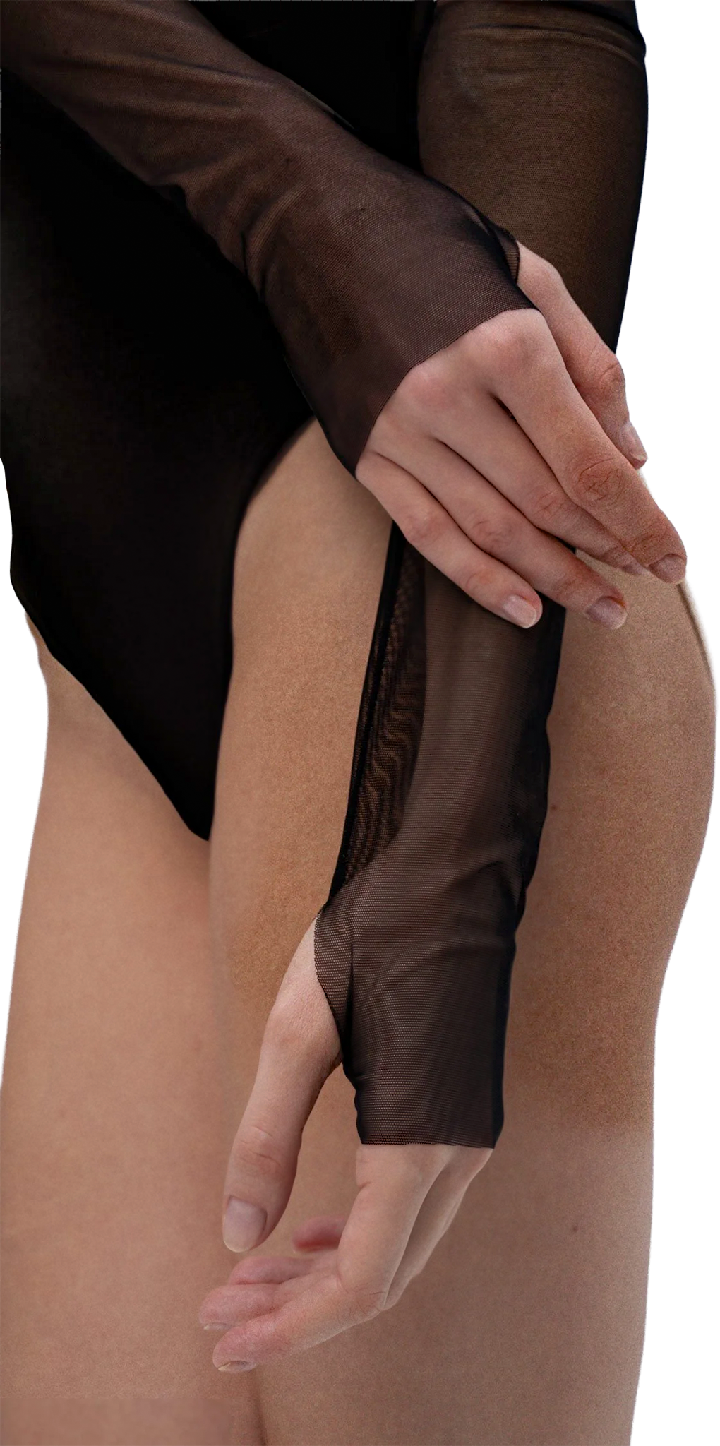 Maldire The Velvet Noctivaga Tanztrikot Aus Samt Mesh Aermel 36309 04