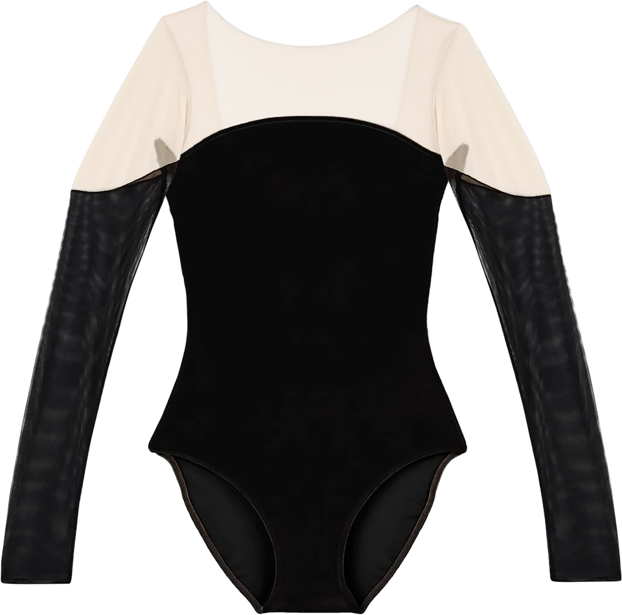 Maldire The Velvet Noctivaga Tanztrikot Aus Samt Mesh Aermel 36309 05