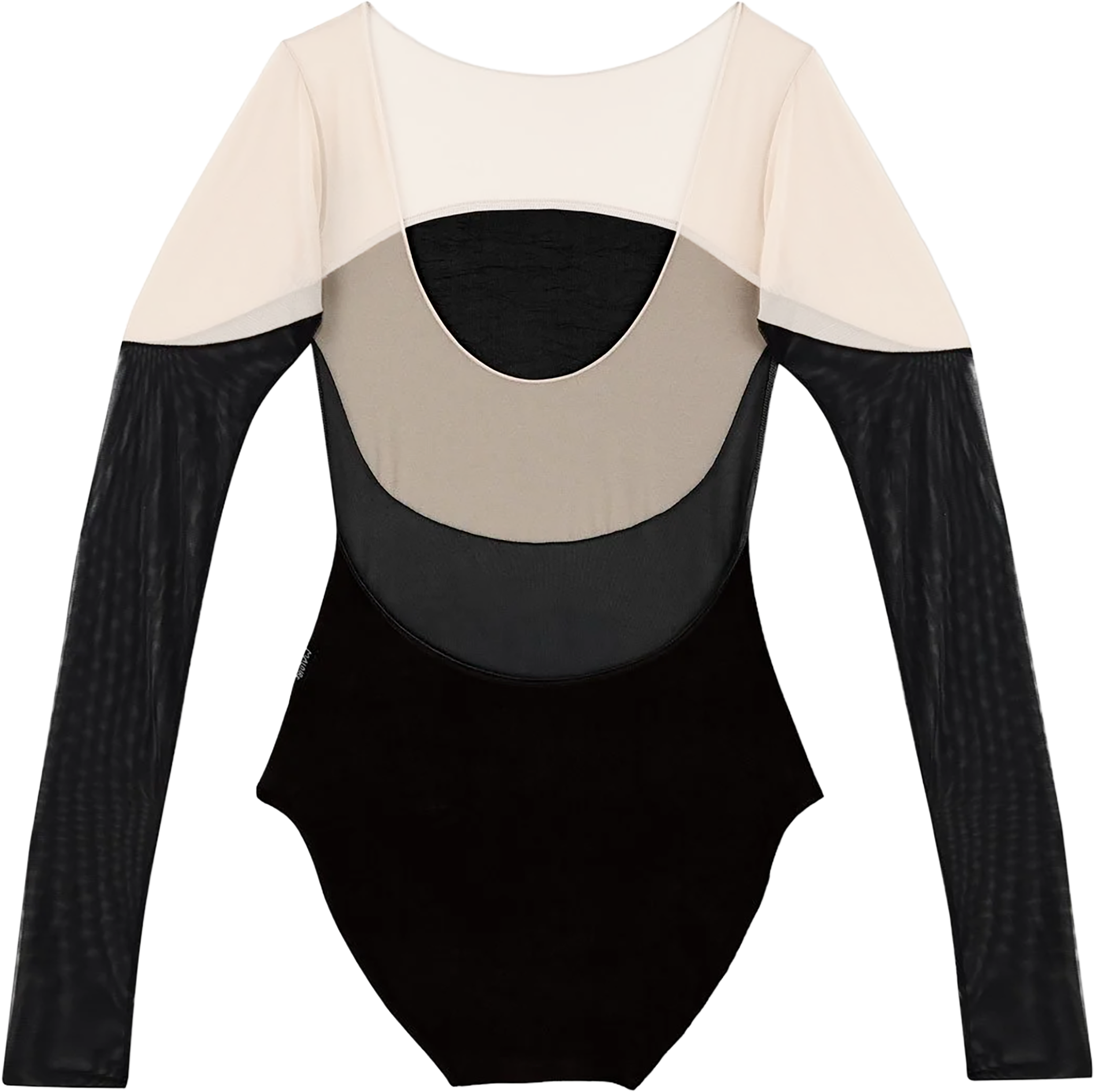 Maldire The Velvet Noctivaga Tanztrikot Aus Samt Mesh Aermel 36309 06