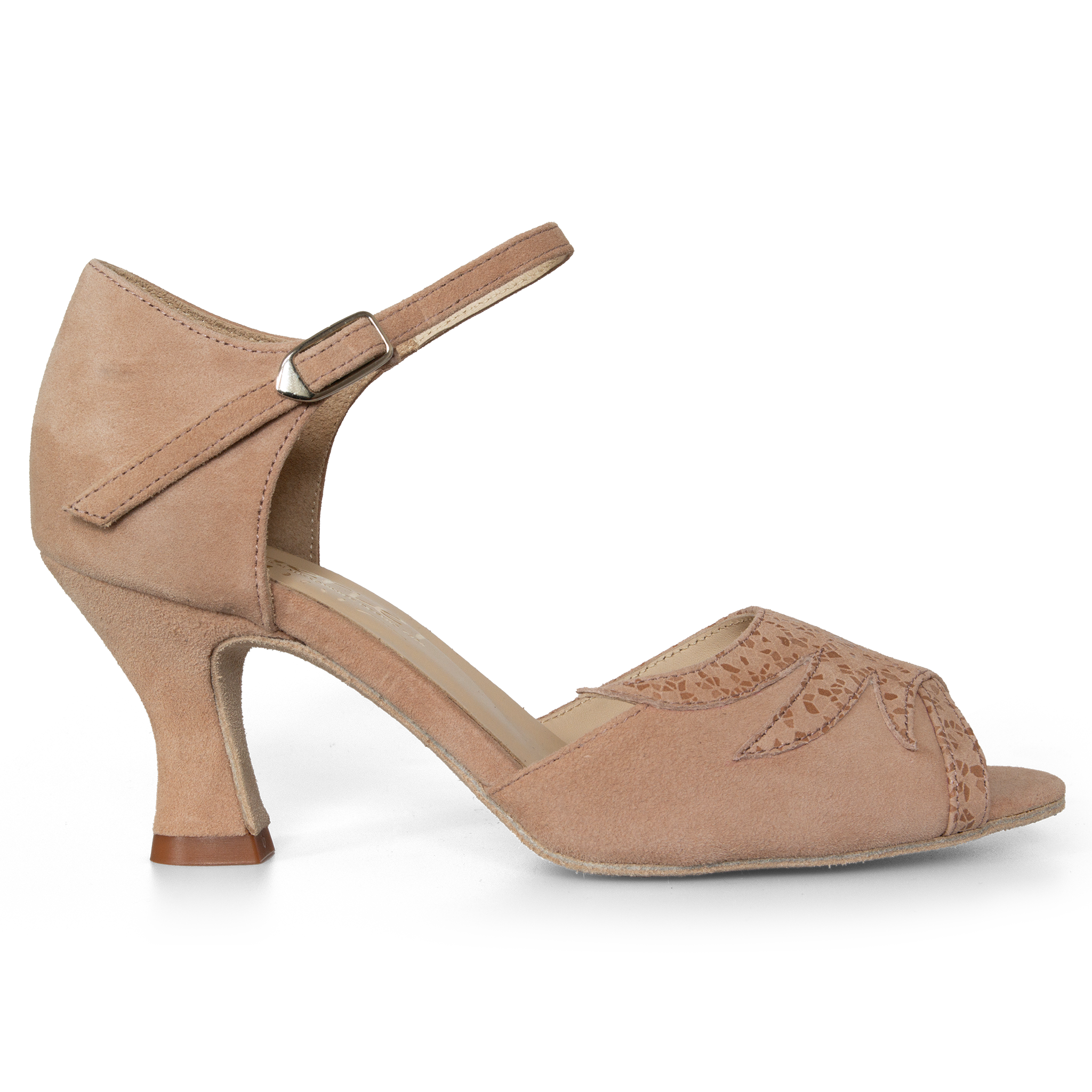 Merlet Jalina1 1404 119 Gazelle Hautfarbene Tanzsandale 6 5 Cm Absatz 01