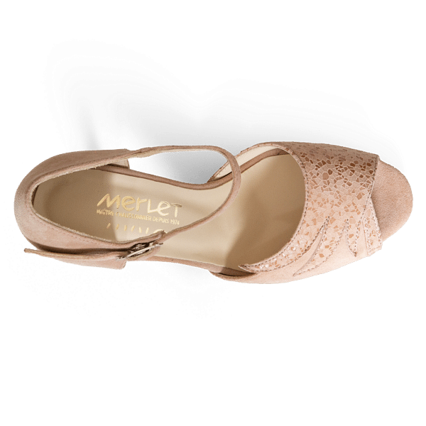 Merlet Jalina1 1404 119 Gazelle Hautfarbene Tanzsandale 6 5 Cm Absatz 06
