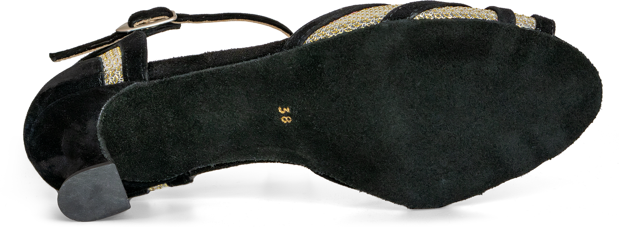 Merlet Kami1 1404 001 Black Gold Mesh Peeptoe Tanzschuh Schwarz Goldenes Netz 109738 03