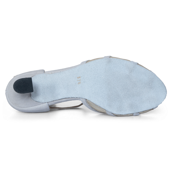 Merlet Karmina 1337 903 Perle Puntini Tanz Sandale Perlmutt Glitter 07