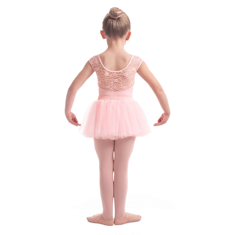 Mirella Daisy M1584c Pink Rosa Tutu Fuer Maedchen Spitzen Details 02