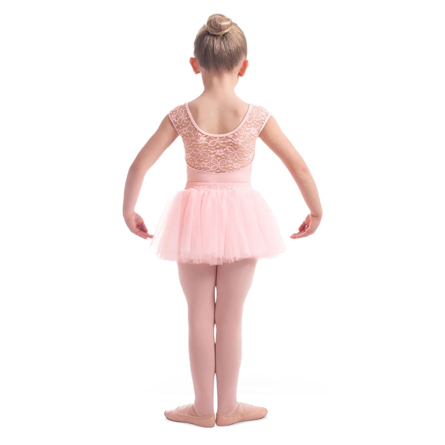 Mirella Daisy M1584c Pink Rosa Tutu Fuer Maedchen Spitzen Details 02