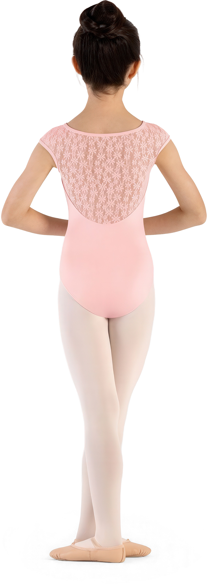 Mirella Girls Majesty Cap Sleeve Leotard M1565c Pink Rosa Kurzarm Ballettbody Fuer Maedchen 02