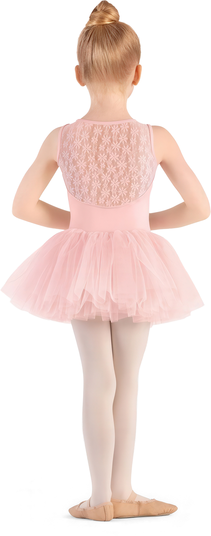 Mirella Girls Majesty Tank Tutu Dress M492c Pink Rosa Tank Tutu Fuer Maedchen Spitzendetails 02