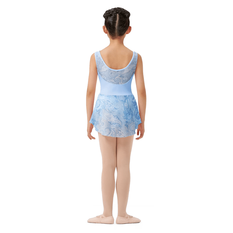 Mirella M1086c Baby Blue Blaues Maedchen Ballettkleid Mit Paisleymuster