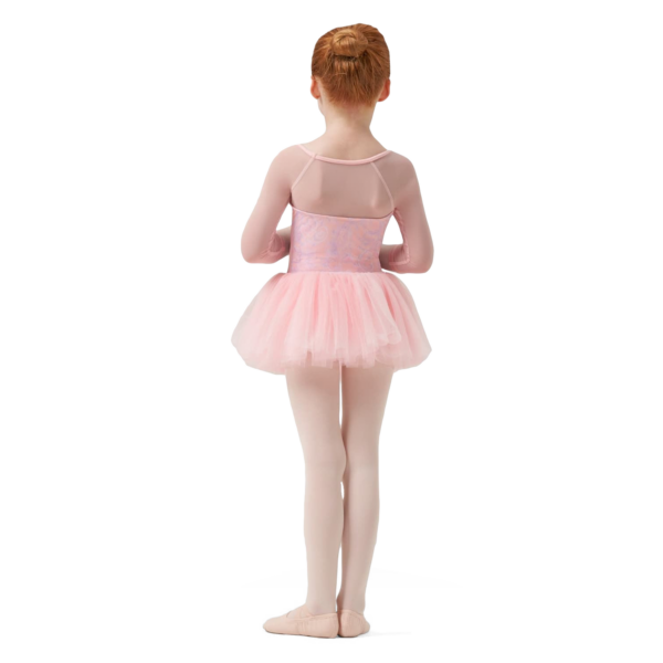 Mirella M120c Candy Pink Rosa Tutu Fuer Maedchen Mesh Aermel 02