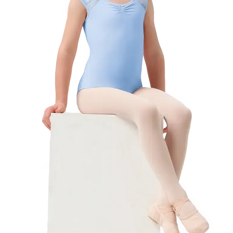 Mirella M1558c Baby Blue Ballettbody Fuer Maedchen Hellblau 01
