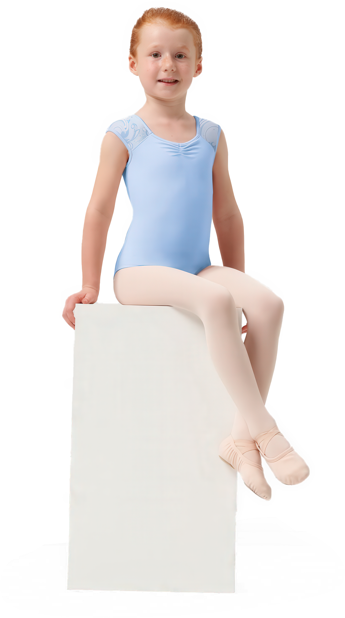 Mirella M1558c Baby Blue Ballettbody Fuer Maedchen Hellblau 01