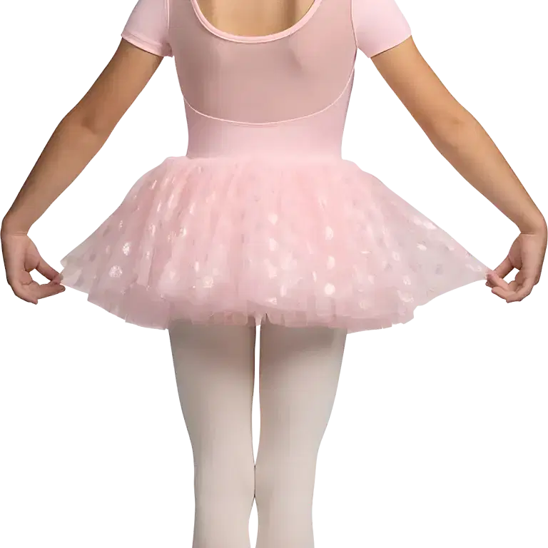 Mirella M1561c Pink Rosa Tutu Fuer Maedchen Schimmernder Tuellrock 02 Copy