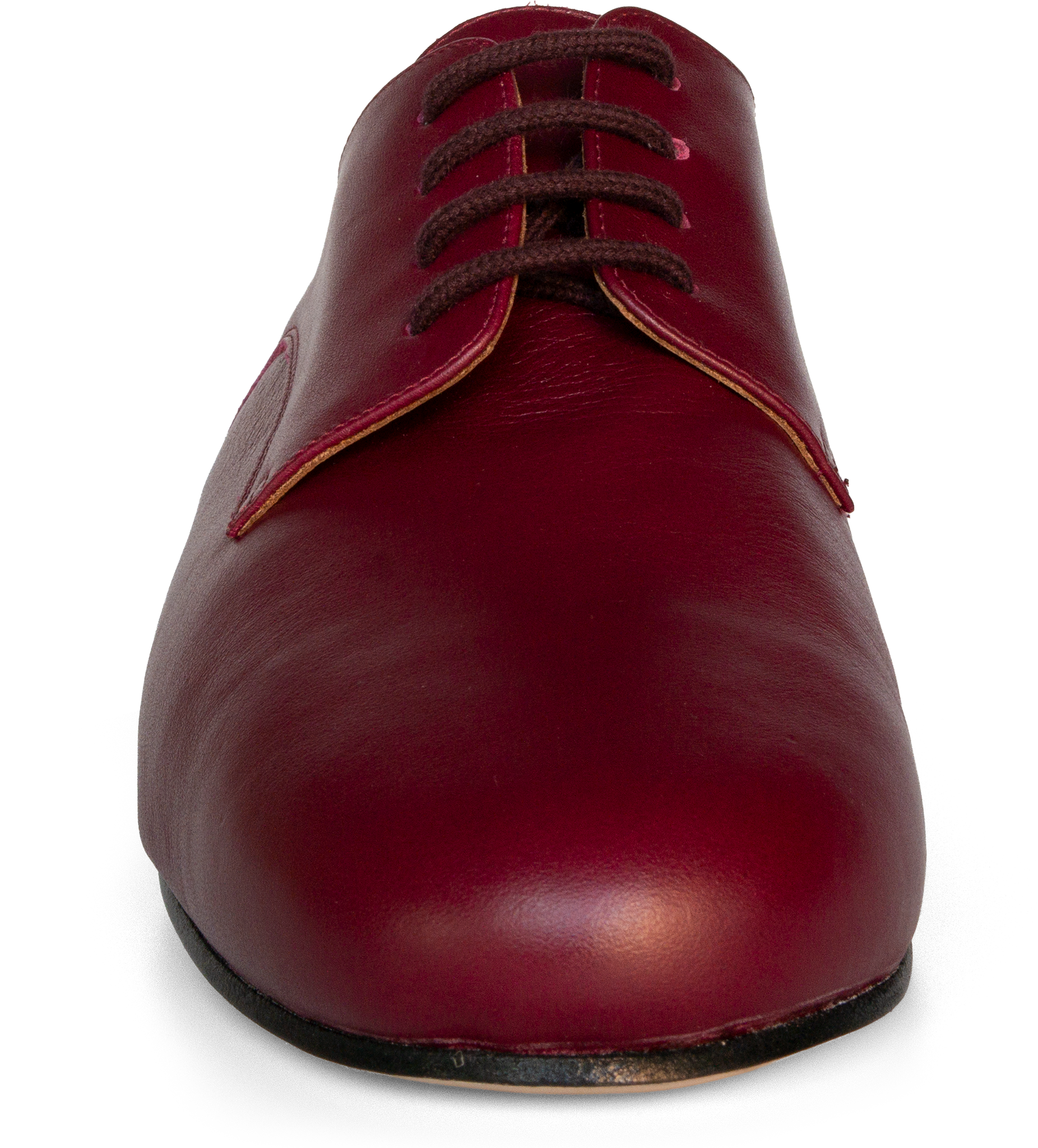Monsieur Pivot Derby Wine Red Leather Tanzschuh Fuer Herren Weinrot Mit Glattledersohle 11027 03