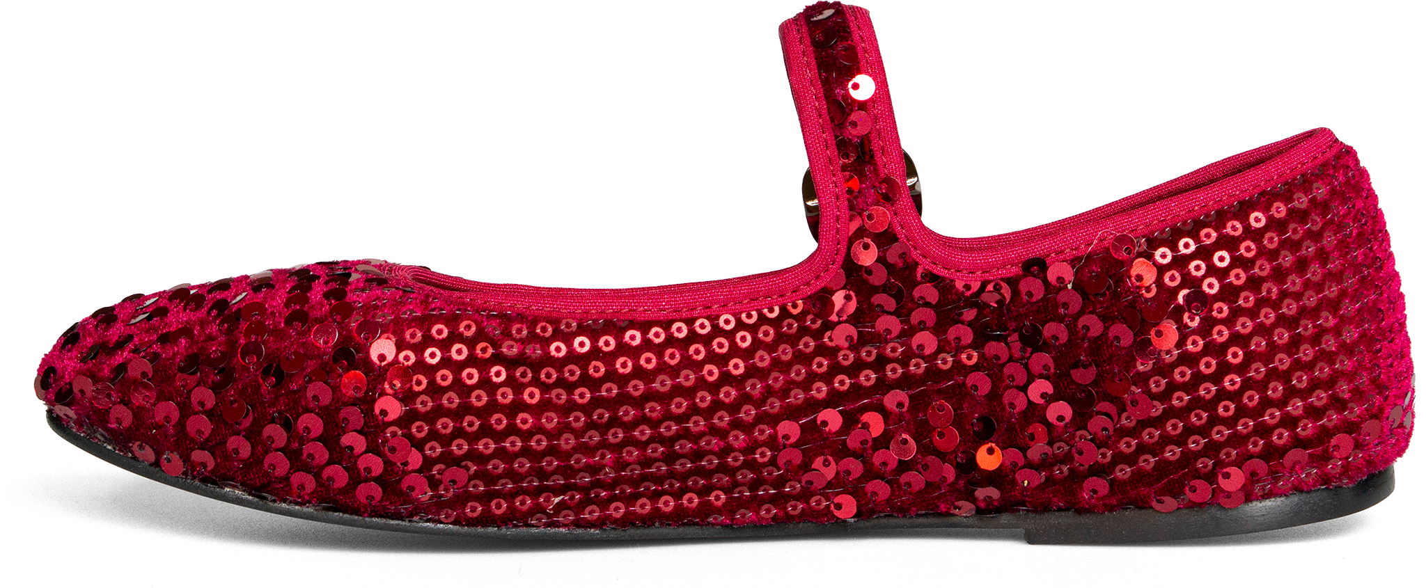 Portdance Pd Ballerina 02 Bordeaux Sequins Flache Tanzschuhe Mit Pailletten Rot 118297 02