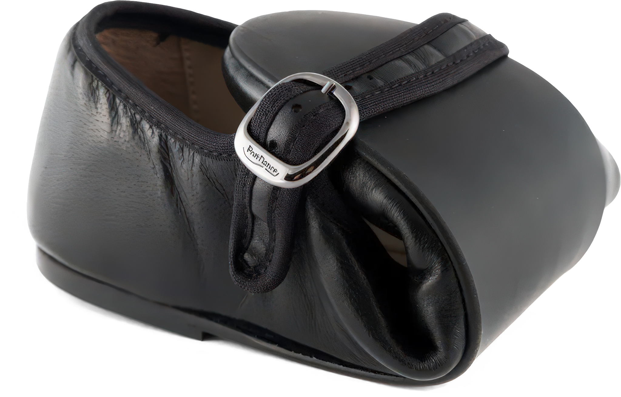 Portdance Pd Ballerina Black Leather Strassentaugliche Mary Janes Tanzschuhe Schwarz 114817 08