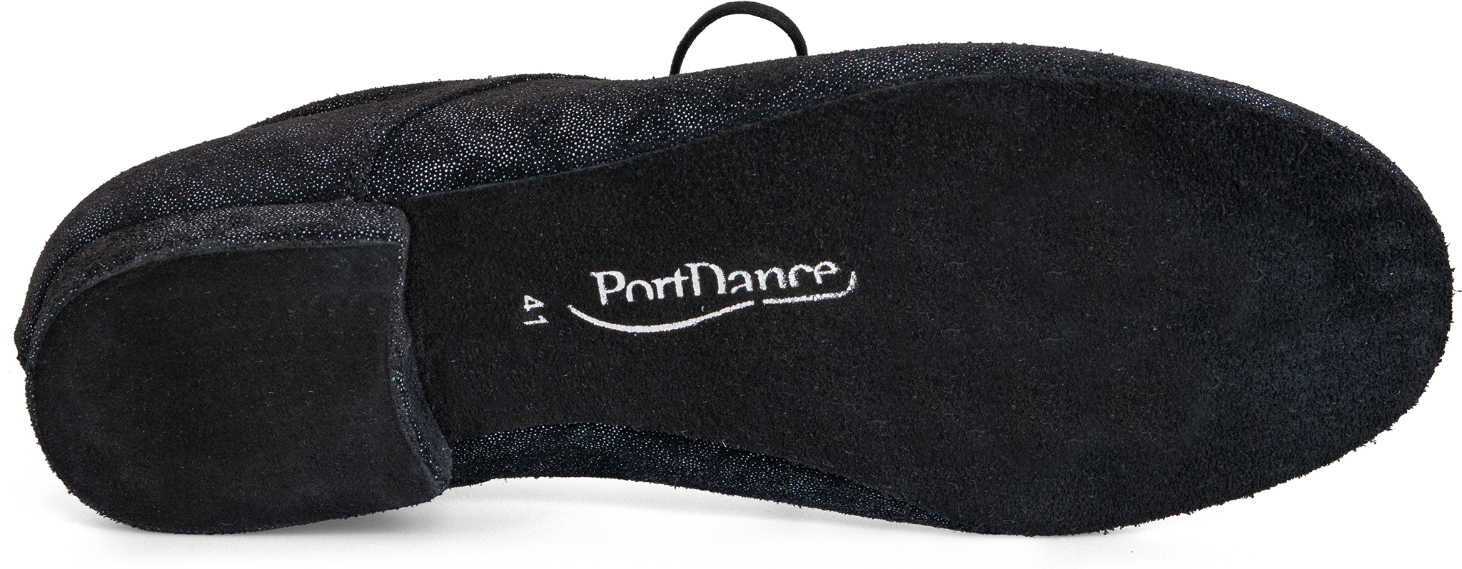 Portdance Pd Pedro Black Numb Nubuck Sportlicher Herren Tanzschuh Glitzerndes Leder 114849 05