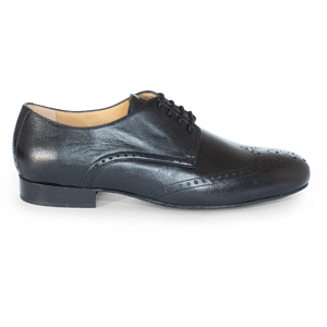 Anna Kern 6642 Schwarz Nappa Herren Tanzschuh Breite Füße Schwarz 01