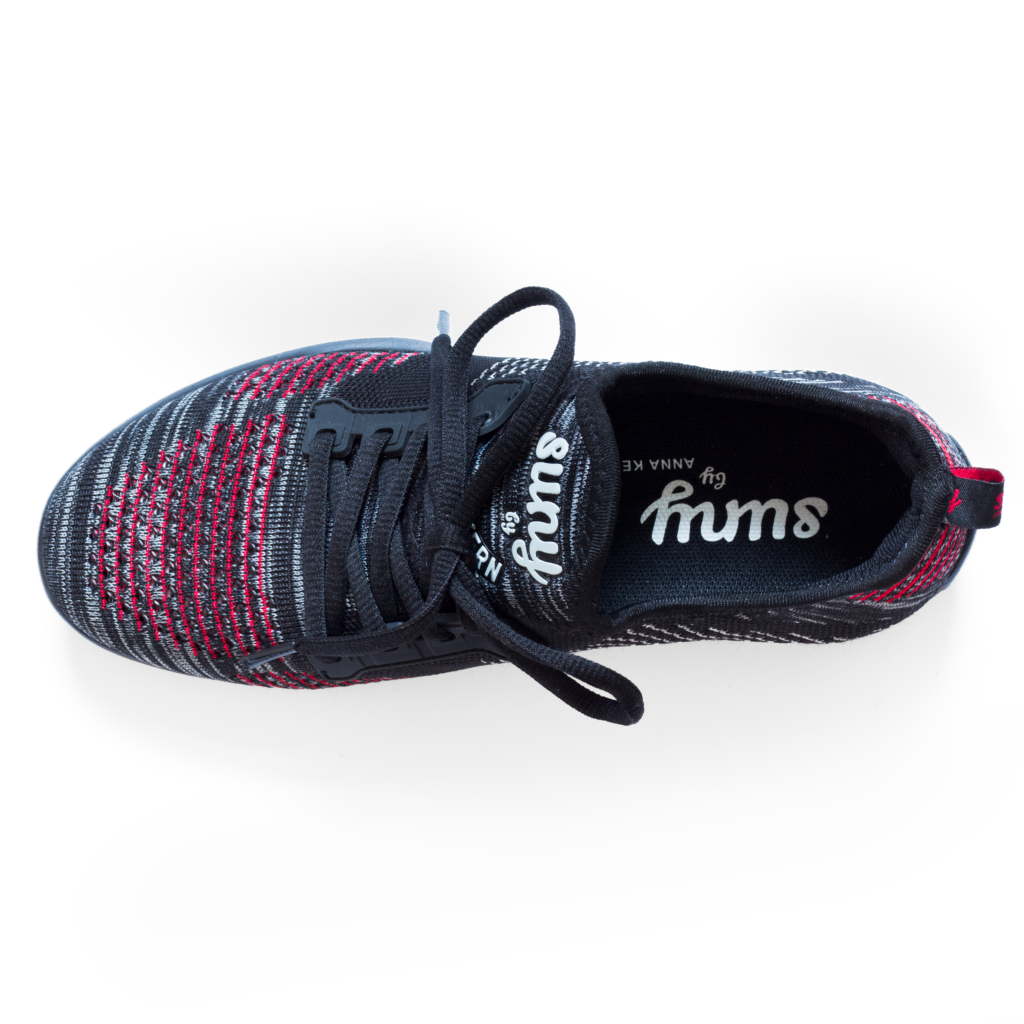 Anna Kern Sneakers Danse Homme 4030 | Bleu/Noir | Semelle PU | Zumba Salsa | Confortable