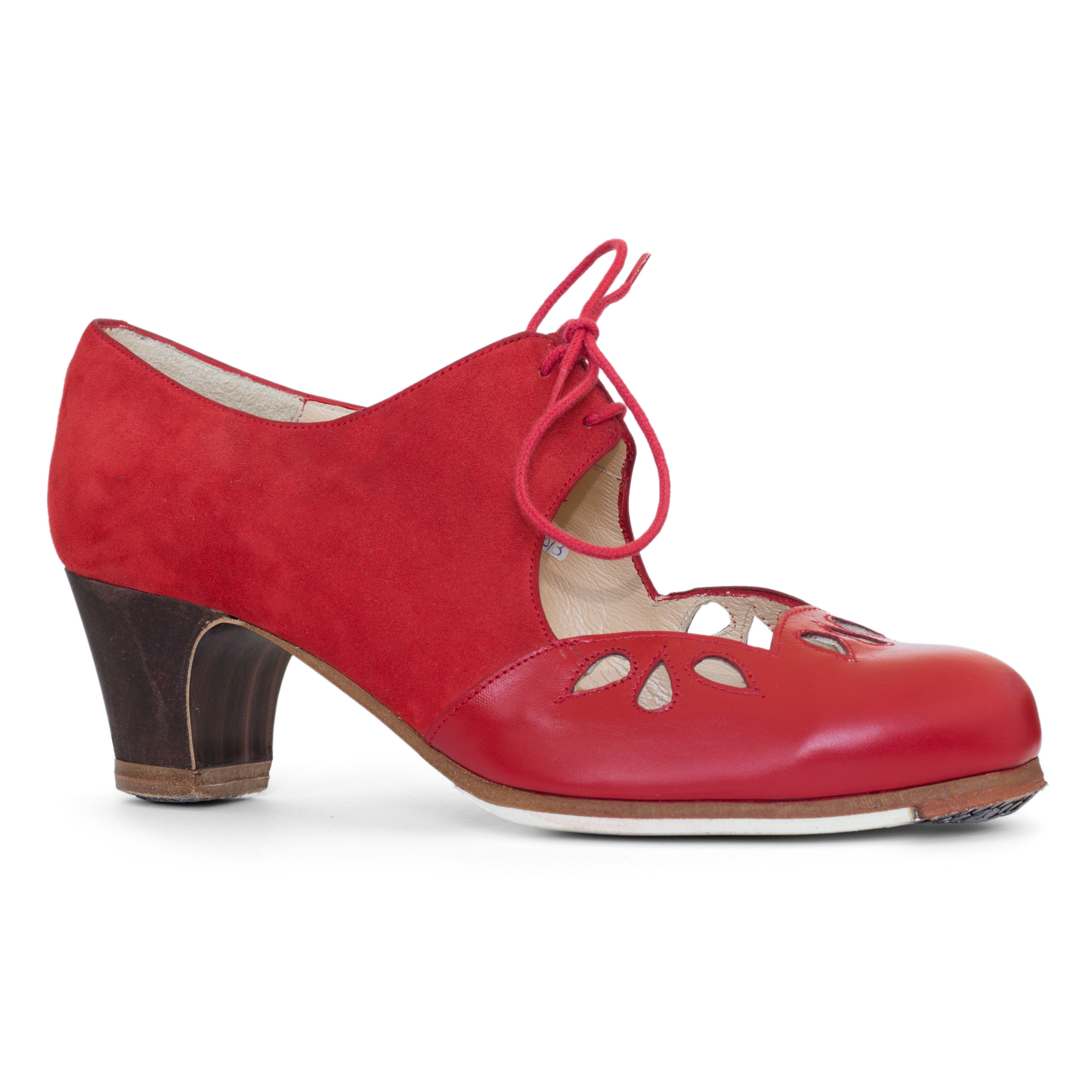 Begona Cervera Petalos M65 Rojo Escarlata Flamenco Schuh Rot&amp;nbsp;01