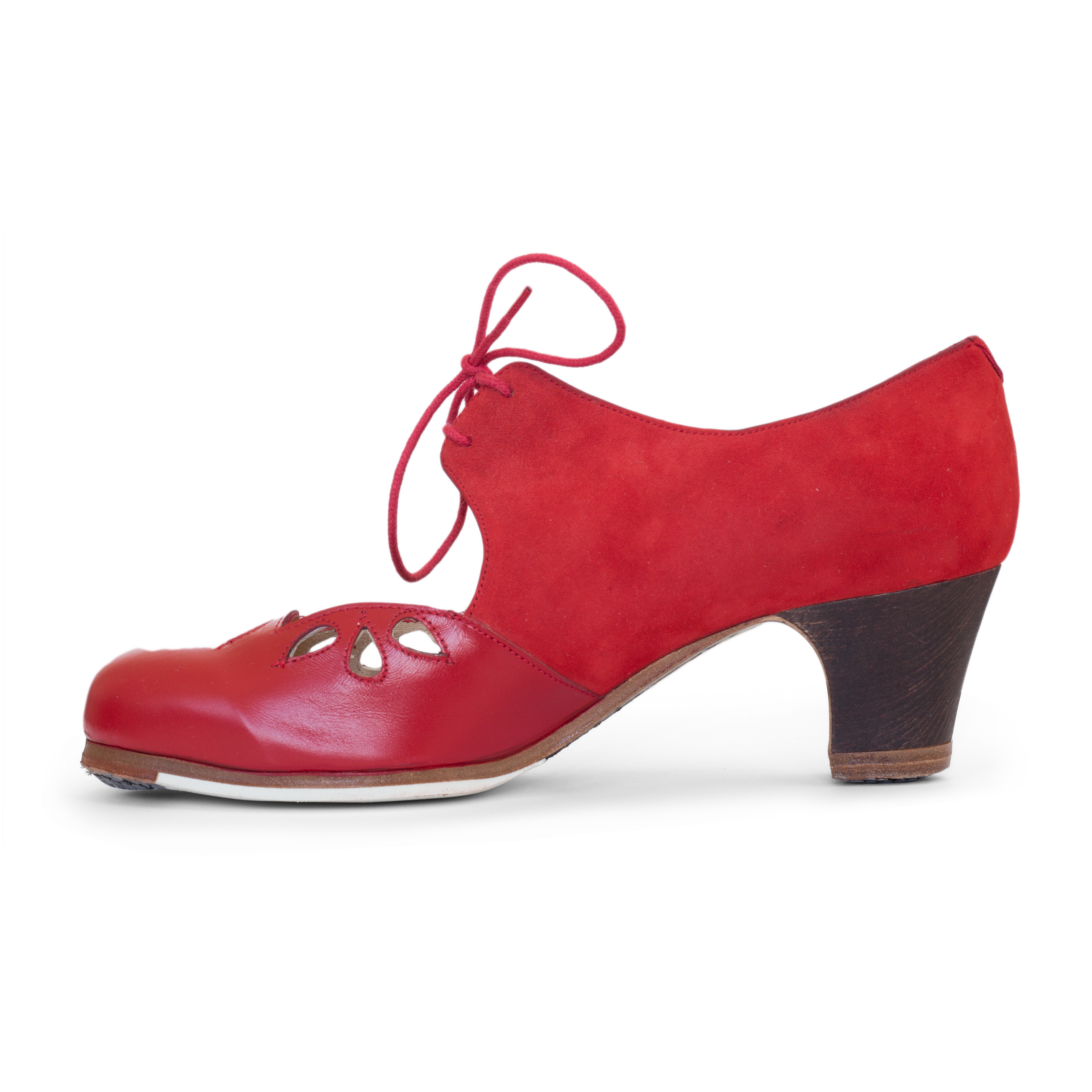 Begona Cervera Petalos M65 Rojo Escarlata Flamenco Schuh Rot&amp;nbsp;03