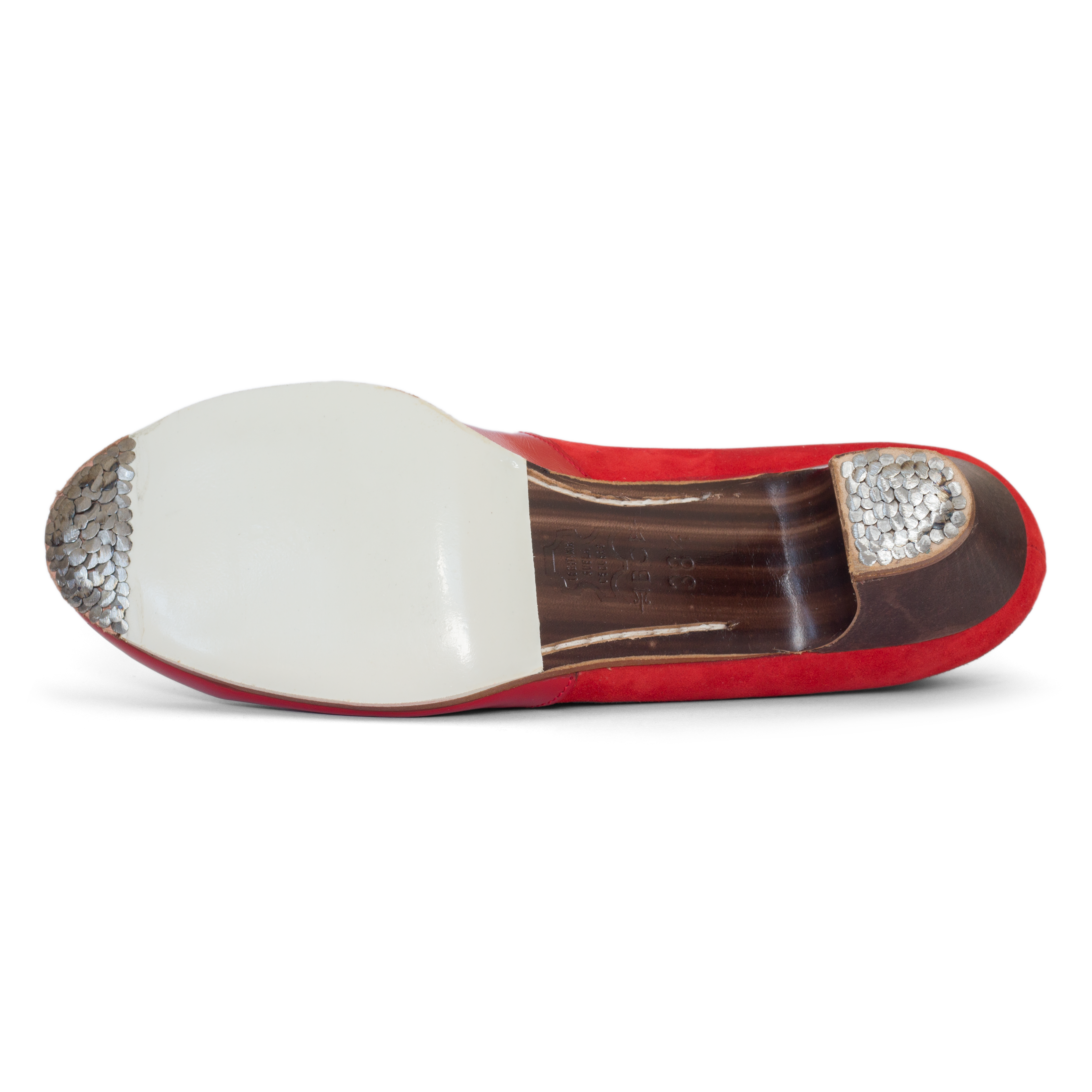 Begona Cervera Petalos M65 Rojo Escarlata Flamenco Schuh Rot&amp;nbsp;04