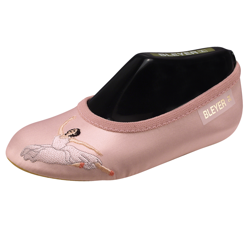 Bleyer 1547b Gymnastikschlaeppchen Rosa Satin&amp;nbsp;01